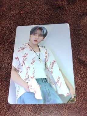 Seo Changbin from Stray Kids Version B (or "Ver. B") photocard